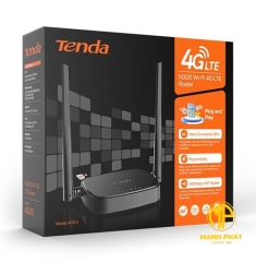 Router Wifi Tenda 4G05 N300 dùng SIM 4G LTE 300Mbps