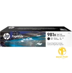 HP 981X Hộp mực trang gốc màu đen năng suất cao (L0R12A) 