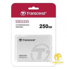 ổ cứng gắn trong 250GB SSD225S 2.5 SATA3 Transcend (Seq R/W: 560/500MB/s) TS250GSSD225S