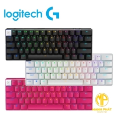 Bàn phím cơ Logitech Pro X 60 Lightspeed Wireless 2.4Ghz, Bluetooth GX Optical Tactile RGB