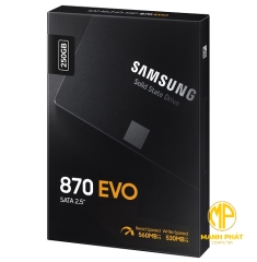 SSD Samsung 870 Evo 250GB 2.5-Inch SATA III MZ-77E250BW