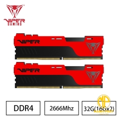 Patriot Viper ELITE II  2x16GB DDR4 2666/CL16_PVE2432G266C6K