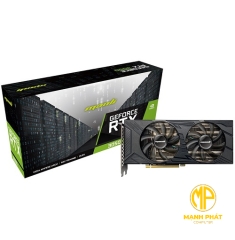 Card xử lý đồ hoạ VGA Manli GeForce RTX 3050 8Gb GDDR6 Dual Fan -  M-NRTX3050/6RGHPPP-M2521