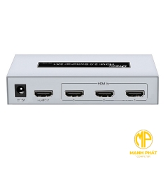 Bộ gộp HDMI 3 vào 1 ra Dtech DT-7431 (2.0)