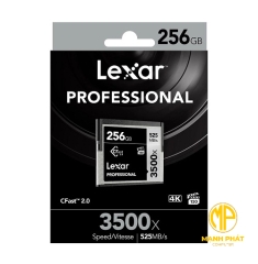 Thẻ nhớ Cfast 2.0 Lexar (LC256CRBEU3500) Professional 3500x 256GB 