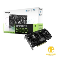 VGA PNY GeForce RTX™ 5060 Overclocked Dual Fan (VCG50608DFXPB1-O)