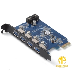 Card chuyển PCIe Thành USB 3.0 *4