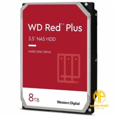 HDD WD Red Plus 8TB 3.5 inch SATA III 256MB Cache 5640RPM| WD80EFPX