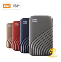 Ổ cứng di động WD MY PASSPORT SSD 500GB Đỏ USB 3.2 WDBAGF5000ARD-WESN