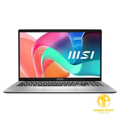  MSI Modern 15 F13MG-667VNCP (Core™ i5-1334U | Ram 16GB | SSD 512GB | Intel UHD Graphics | 15.6inch FHD 60Hz | Win 11 | Bạc)