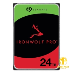 Ổ cứng Seagate IRONWOLF PRO 3.5 24TB| ST24000NT001
