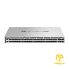 Bộ chuyển mạch S6500-48MPP6Y Omada Pro 48 cổng 2.5G có thể xếp chồng L3 được quản lý PoE++ với 6 khe cắm 25G