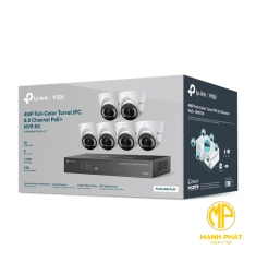Bộ camera quan sát toàn màu 4MP VIGI IPC & NVR PoE+ 8 kênh VIGI NK8MP-T6425-2T