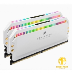 Ram PC Corsair Dominator Platinum White RGB 32GB 3200Mhz DDR4 (2x16GB) CMT32GX4M2E3200C16W