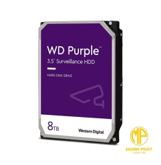 Ổ cứng giám sát 8TB WESTERN DIGITAL Purple| WD85PURZ	