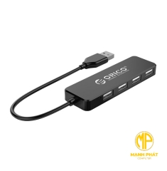 Bộ chia USB HUB 4 cổng USB 2.0 ORICO (FL01-BK)