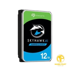 Ổ cứng chuyên dụng SEAGATE SkyHawk™AI ST12000VE001| Dung lượng 12TB 3.5inch- 6Gb/s, 256MB cache, 7200rpm