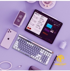 Bàn phím cơ không dây Newmen GM980 Nebula Gasket - Tinh vân