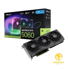 VGA PNY GeForce RTX™ 5060 ARGB EPIC-X RGB™ Overclocked Triple Fan (VCG50608TFXXPB1-O)