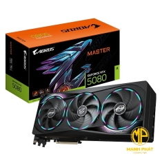 VGA Gigabyte AORUS GeForce RTX 5080 MASTER 16G (GV-N5080AORUS M-16GD)