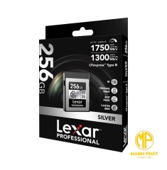 Thẻ nhớ Lexar (LCXEXSL256G-RNENG) Professional CFexpress Type B Silver Series 256GB