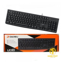 Bàn phím Văn Phòng Dareu LK185 USB Black