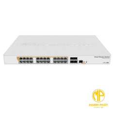 Bộ định tuyến đám mây Switch Mikrotik CRS328-24P-4S+RM