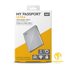 Ổ cứng WD My Passport Ultra 1TB - Silver