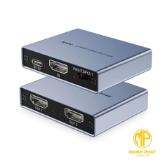 Bộ Chia Jasoz T-G176 HDMI 1 ra 2 Hỗ Trợ 4K Full HD 