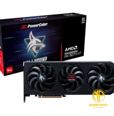 VGA PowerColor Hellhound Radeon RX 9070 XT 16GB GDDR6 (RX9070XT 16G-L/OC)