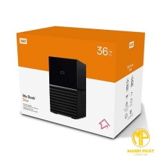 Ổ cứng để bàn HDD 36TB Western Digital My Book Duo WDBFBE0360JBK-SESN