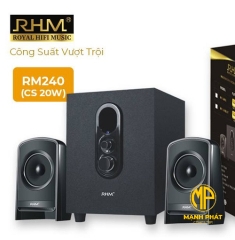 Loa 2.1 RHM RM240 (10W+5Wx2) công suất 20w