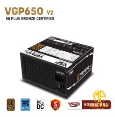 Bộ Nguồn VSP VGP650BRN V2 650W (CLEAResult® 80 PLUS® Bronze)