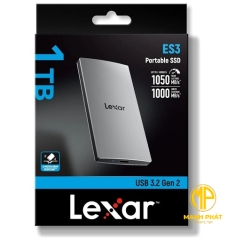 Ổ cứng di động SSD 1TB Lexar (LES3XXX001T-RNSNG) Portable ES3 1050MB/s 