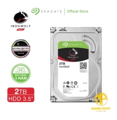 Ổ cứng Seagate Ironwolf 2TB NAS SATA 5900rpm (ST2000VN004)
