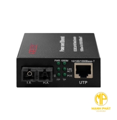  AP110-20S-PoE Gigabit PoE Media Converter