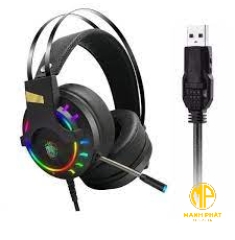 Tai Nghe Chụp Tai Gaming TUNER K3 7.1 LED RDB