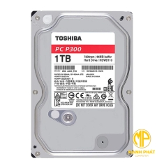  ổ cứng HDD Toshiba P300 3.5 1TB SATA 7200RPM 64MB (HDWD110UZSVA)