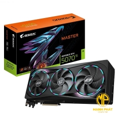 VGA Gigabyte AORUS GeForce RTX 5070 Ti MASTER 16G (GV-N507TAORUS M-16GD)