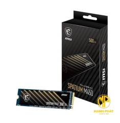 Ổ cứng SSD MSI SPATIUM M450 500GB V1 NVMe 2280 PCIe Gen 4x4