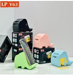 Loa Bluetooth Kiêm Giá Đỡ Điện Thoại LP-V63