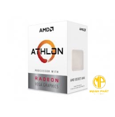AMD Athlon 200GE 2-Core, 4-Thread, 3.2 GHz Base, Socket AM4