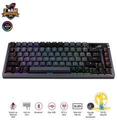 Bàn phím Gaming ASUS ROG M701 ROG AZOTH/NXSM/US/PBT (90MP031B-BKUA01)