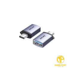 Đầu OTG Jasoz T-G162 USB-C Sang USB 3.0 Vỏ Nhôm Cao Cấp hỗ trợ tốc độ 5Gbps