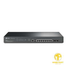 TL-SG3210XHP-M2 Mới JetStream 8 cổng 2.5GBASE-T và 2 cổng 10GE SFP + L2 + với 8 cổng PoE +