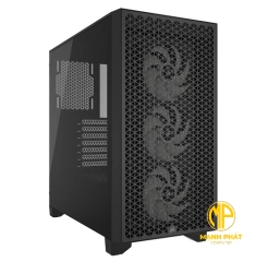 Vỏ máy tính Corsair 3000D Tempered Glass Mid-Tower, Black - NEW| CC-9011251-WW