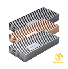 Hộp ổ cứng SSD ORICO USB 3.2 M.2 NVME TypeC - Tốc độ 20Gbps. M233C3-G4-GY-BP