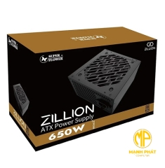 Nguồn Super Flower ZILLION 80PLUS BRONZE 650W SF-650Z12DB
