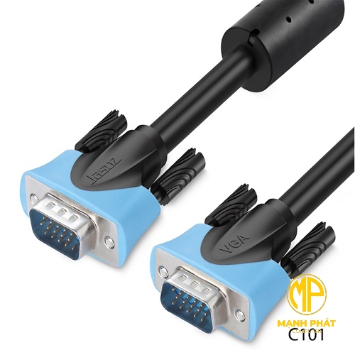 Cáp VGA JASOZ C101 3+6 (2m) T-C125 độ phân giải HD 1920 * 1080p