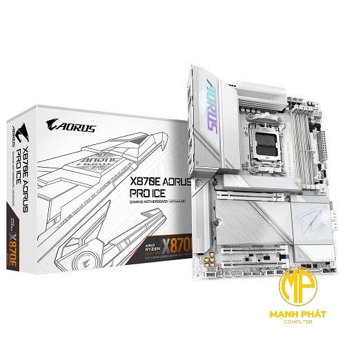 Mainboard AMD GIGABYTE X870E AORUS PRO ICE